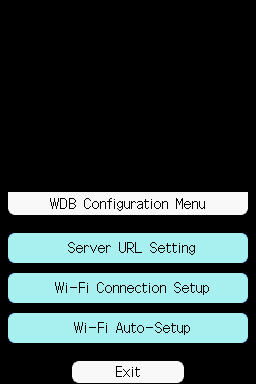 The main menu.