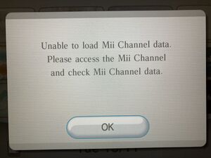 Mii Support Disc - Rare Gaming Dump