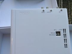 Bottom view of the main CAT-R Unit. There are two switches for changing the Bluetooth and GamePad connections between wired and wireless mode
