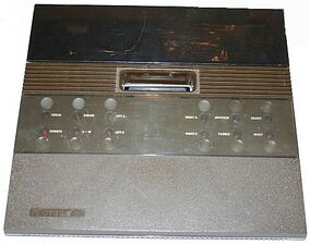 The system on its own, looking beat up from age and use