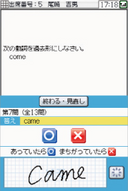 A memorization card.